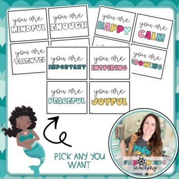YOU ARE Door Decor (Affirmation Wall/Mirror)